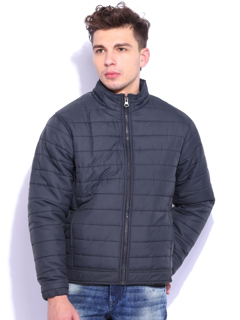 

Locomotive Navy Padded Bomber Jacket, Navy blue