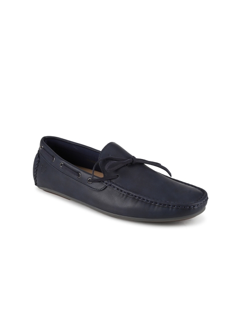 

Allen Solly Men Navy Blue Driving Shoes