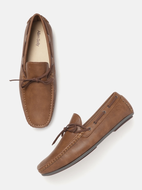 

Allen Solly Men Brown Boat Shoes