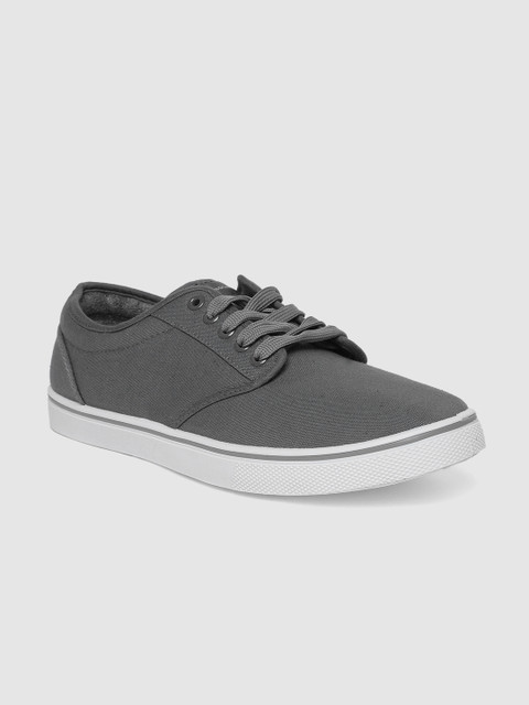 

Peter England Men Grey Sneakers