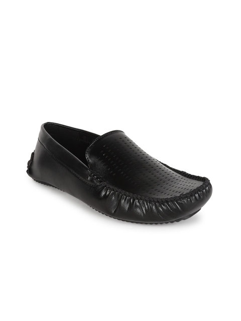 

Peter England Men Black Formal Loafers