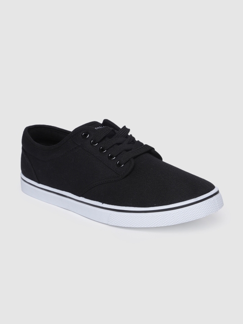 

Peter England Men Black Sneakers