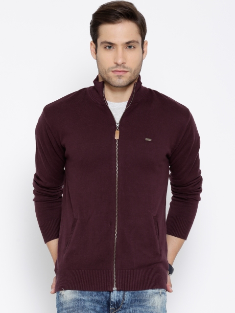 

Locomotive Burgundy Cardigan
