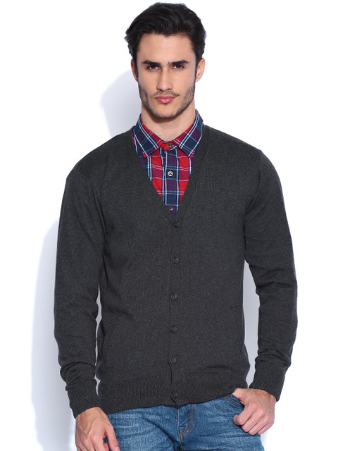 

Locomotive Charcoal Grey Cardigan