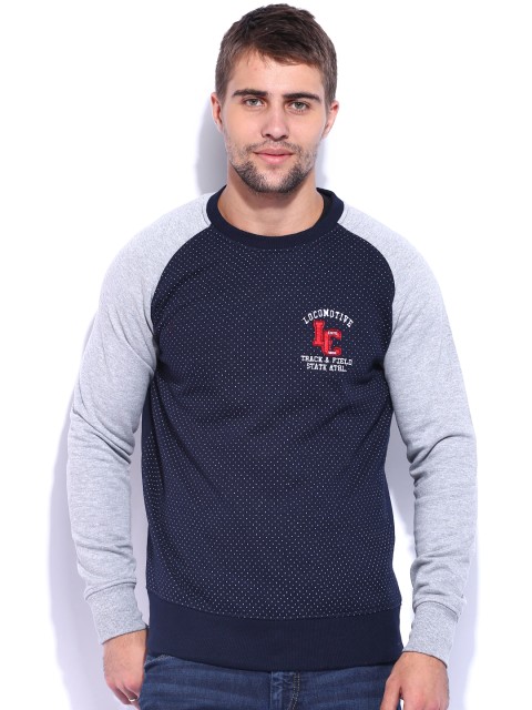 

Locomotive Navy Sweatshirt, Navy blue