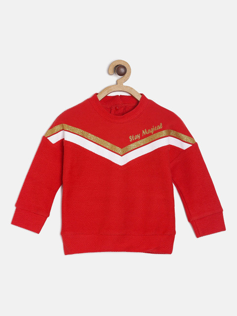 

Little Kangaroos Girls Red Sweatshirt