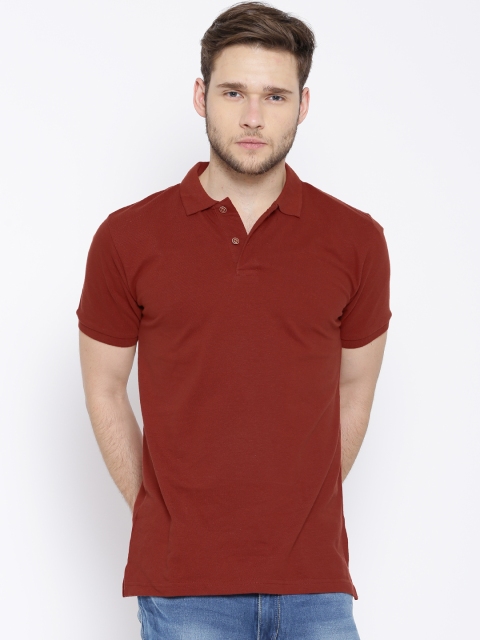 

Highlander Rust Orange Polo T-shirt