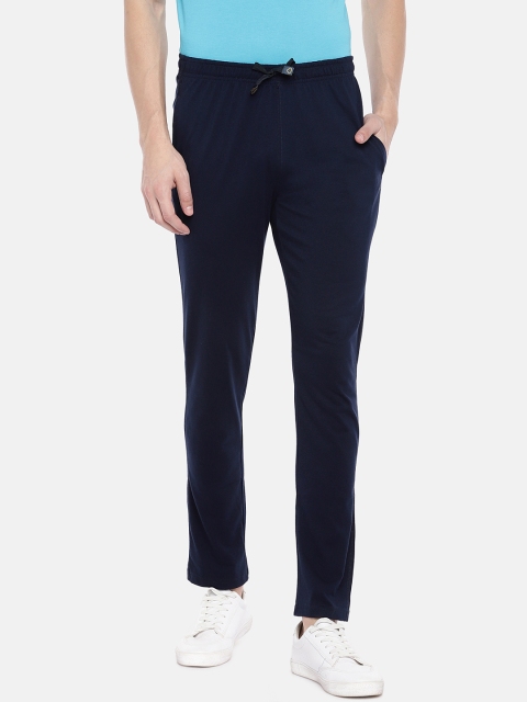 

Sweet Dreams Men Navy Blue Solid Slim Fit Track Pants