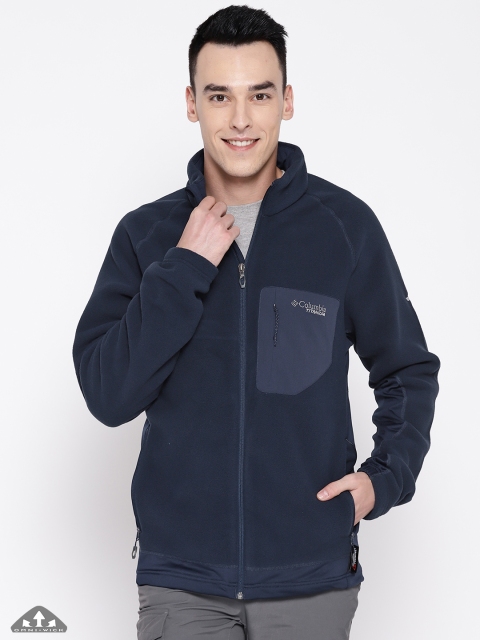 

Columbia Men Navy Titan Pass 2.0 II Fleece Jacket, Navy blue