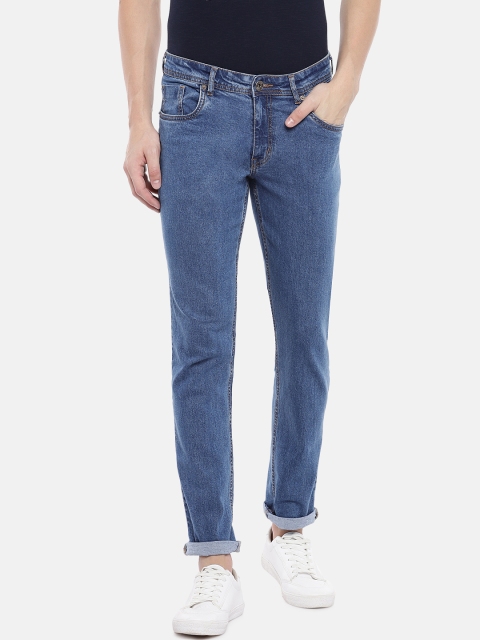 

Globus Men Blue Slim Fit Mid-Rise Clean Look Jeans