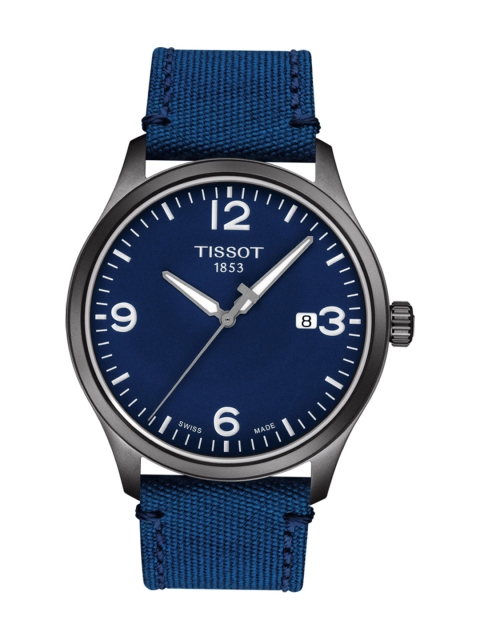 

TISSOT Men Navy Blue Gent XL Swiss Analogue Watch T1164103704700