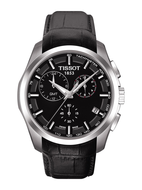 

TISSOT Men Black Couturier GMT Chronograph Analogue Watch T0354391605100