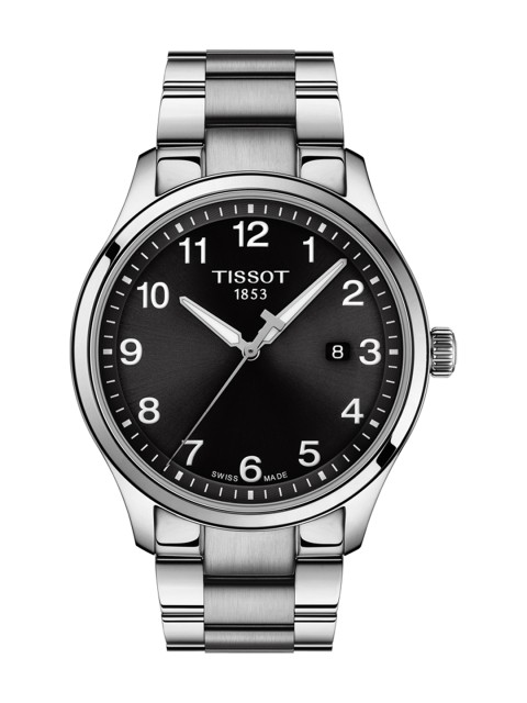 

TISSOT Men Black Gent XL Classic Swiss Analogue Watch T1164101105700