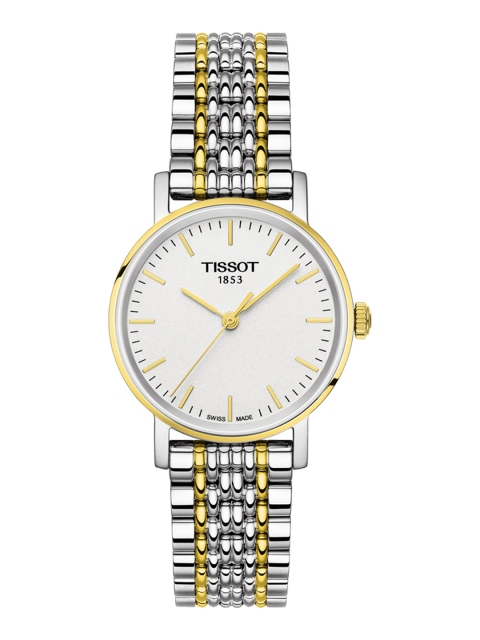 

TISSOT Women Silver-Toned Everytime Small Analogue Watch T1092102203100