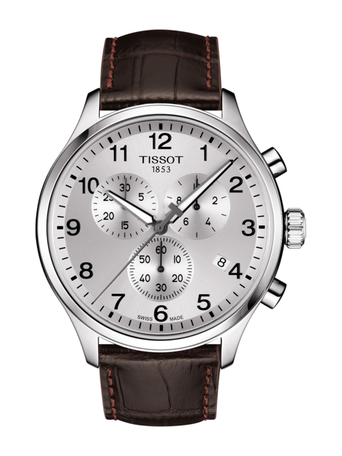

TISSOT Men Silver-Toned Chrono XL Classic Analogue Watch T1166171603700