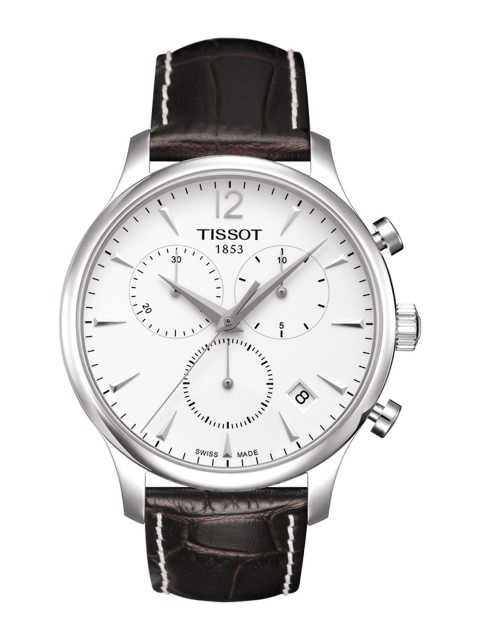 

TISSOT Men White Tradition Chronograph Analogue Watch T0636171603700