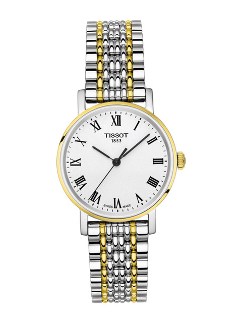 

TISSOT Women Silver-Toned Everytime Small Analogue Watch T1092102203300