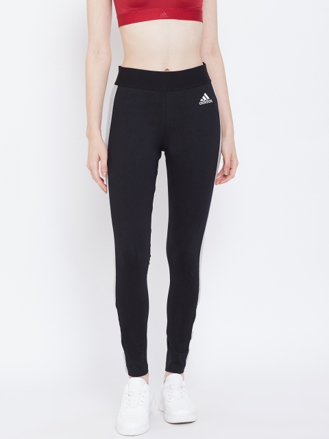 

ADIDAS Women Black Solid Sport ID Tights