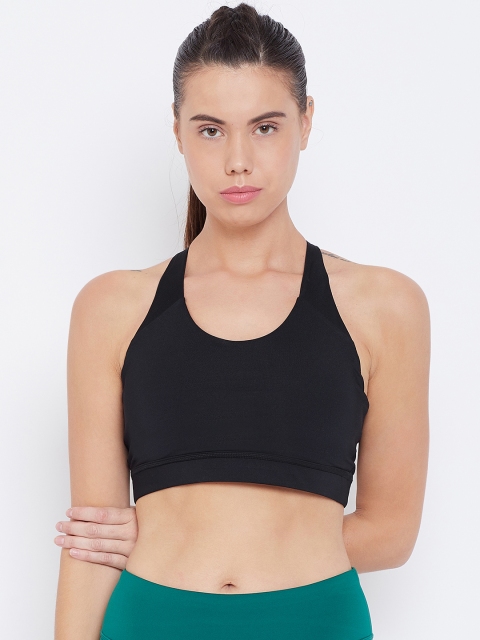 

Reebok Black Solid Workout Ready Training Bra FI8468