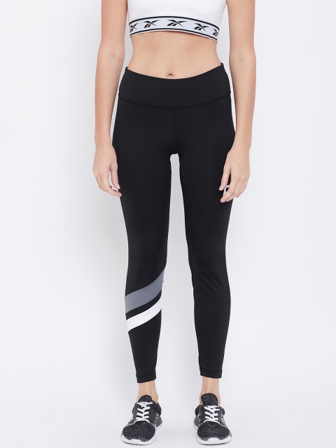 

Reebok Women Black WOR Big Delta Training Tights