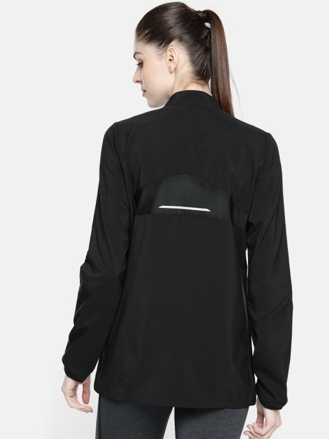 

Reebok Women Black Solid Sporty Jacket