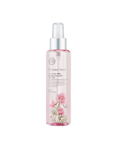 

The Face Shop Unisex Perfume Seed Rose Body Mist 155 ml, Pink