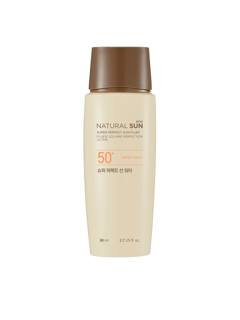 

The Face Shop Unisex Natural Sun Eco Super Perfect Sun Fluid SPF50+ PA+++ 80 ml, Yellow