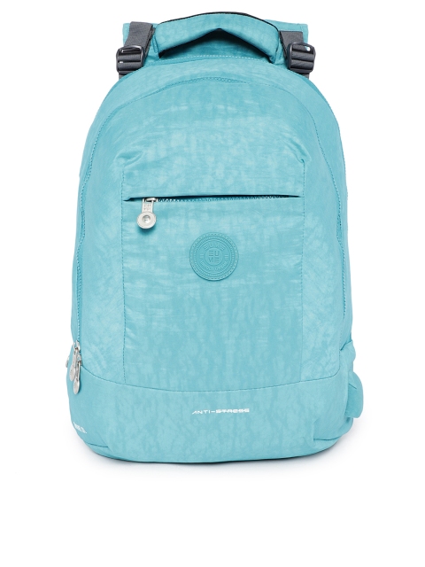

EUME Unisex Blue Solid Laptop Backpack