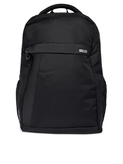 

EUME Unisex Black Solid Laptop Bag