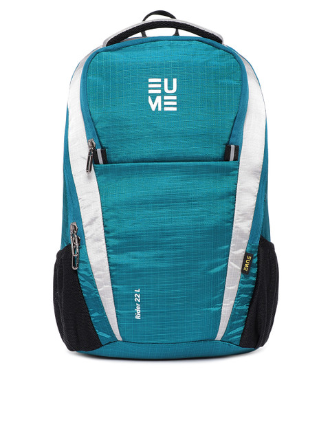 

EUME Unisex Green Solid Backpack