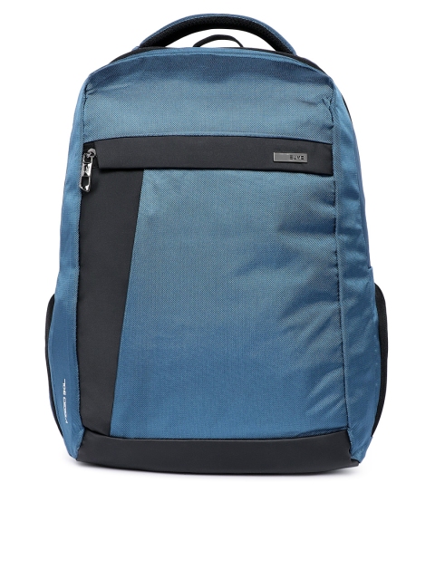 

EUME Unisex Blue Solid Laptop Backpack