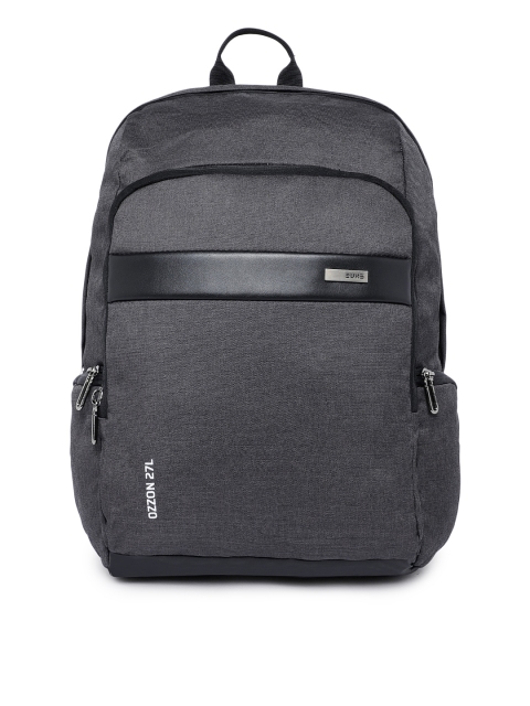 

EUME Unisex Black Solid Backpack