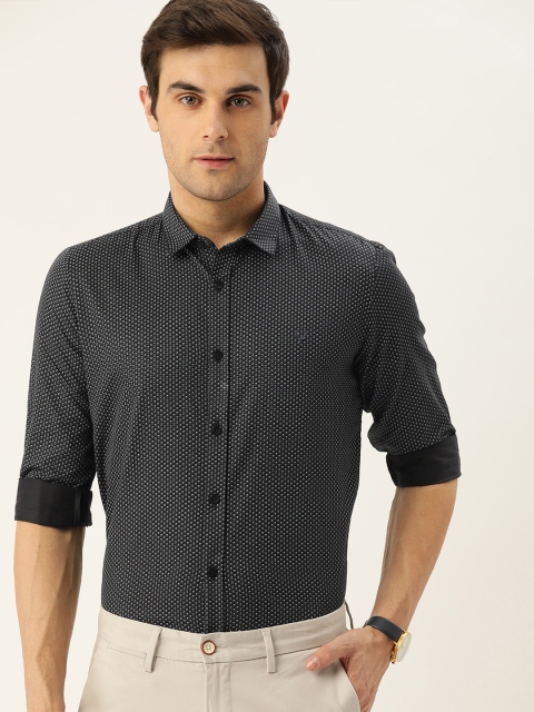 allen-solly-men-modern-slim-fit-black-turquoise-blue-printed-casual-shirt