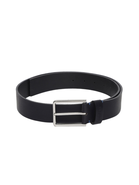 

Calvin Klein Jeans Men Black Solid Leather Belt