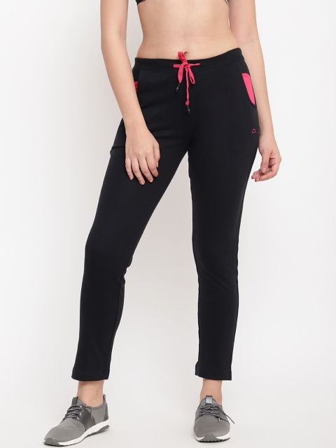 

Sweet Dreams Women Black Solid Track Pants