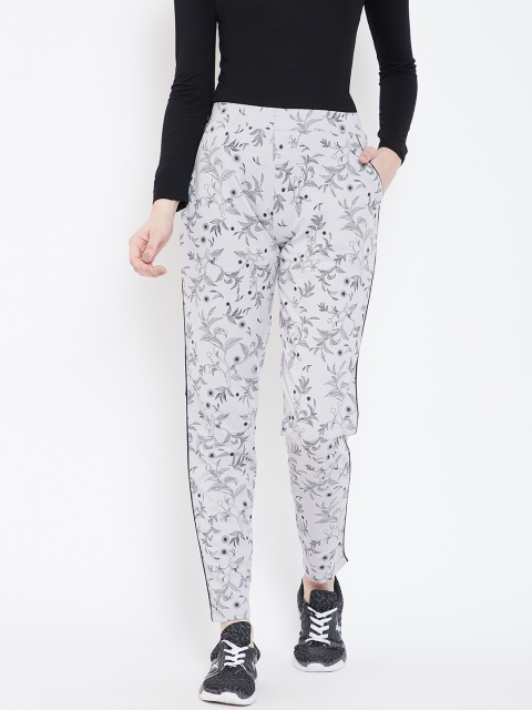 

Sweet Dreams Women Grey & Black Printed Track Pants