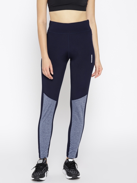 

Sweet Dreams Women Navy Blue & Grey Colourblocked Tights