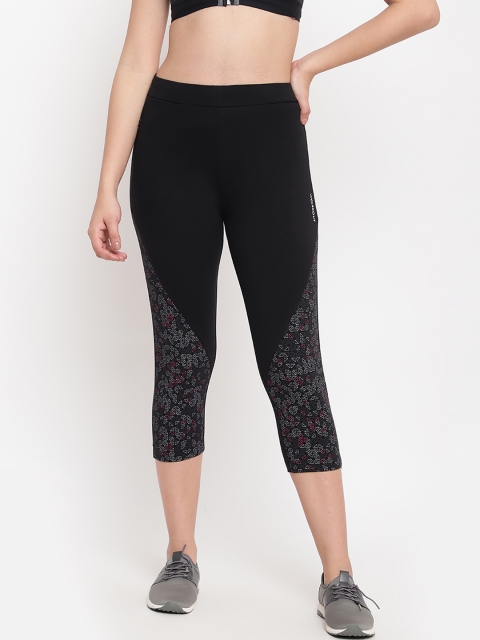 

Sweet Dreams Women Black Solid Slim Fit Workout Capris