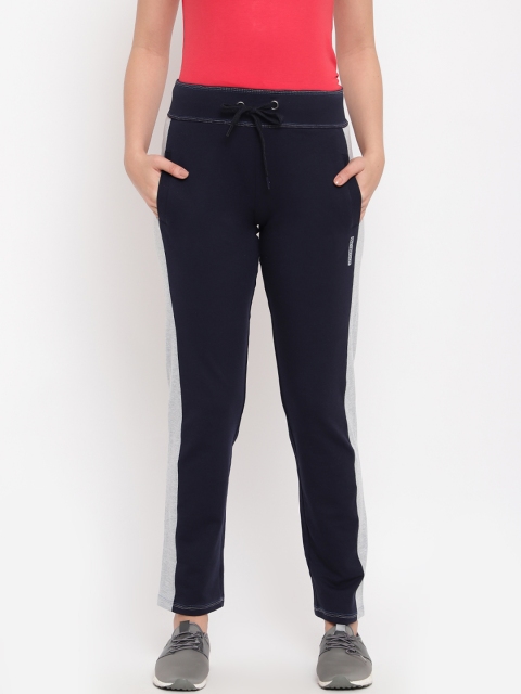 

Sweet Dreams Women Navy Blue & Grey Melange Solid Track Pants