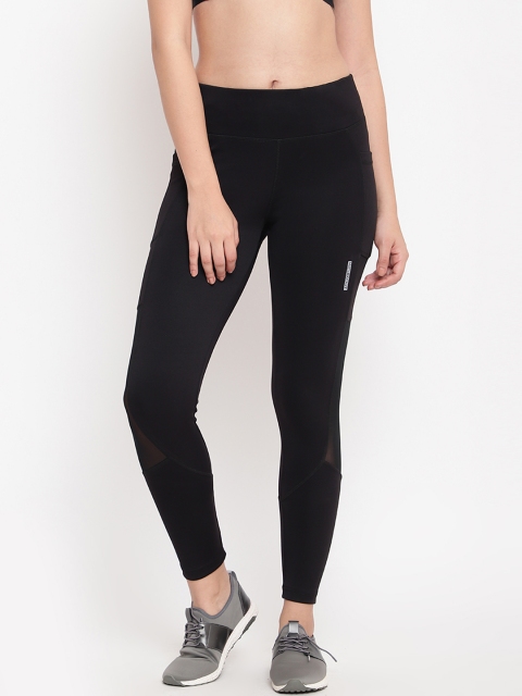 

Sweet Dreams Women Black Solid Tights