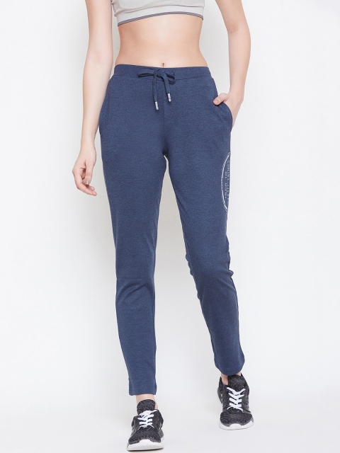 

Sweet Dreams Women Navy Blue Solid Track Pants