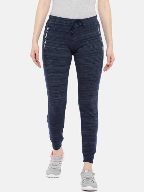 

Sweet Dreams Women Navy Blue Self-Design Joggers