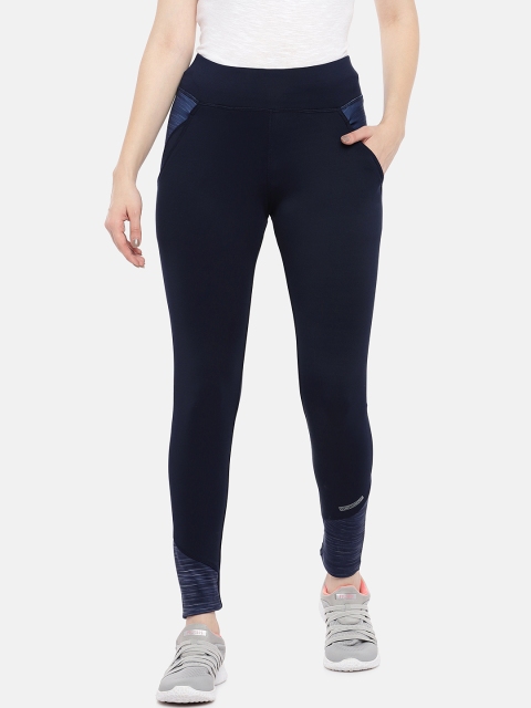 

Sweet Dreams Women Navy Blue Narrow Fit Workout Tights
