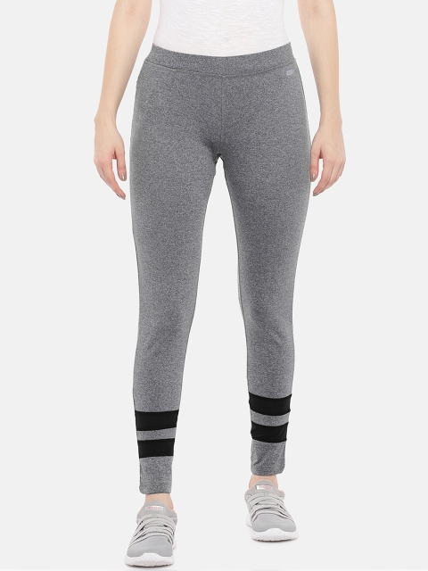 

Sweet Dreams Women Grey Melange Workout Tights