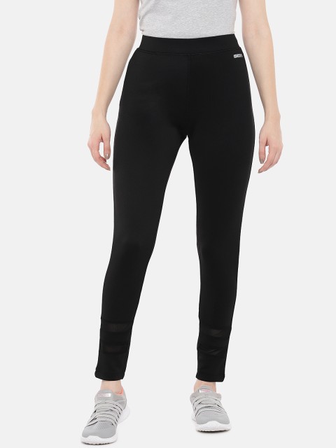 

Sweet Dreams Women Black Solid Workout Tights