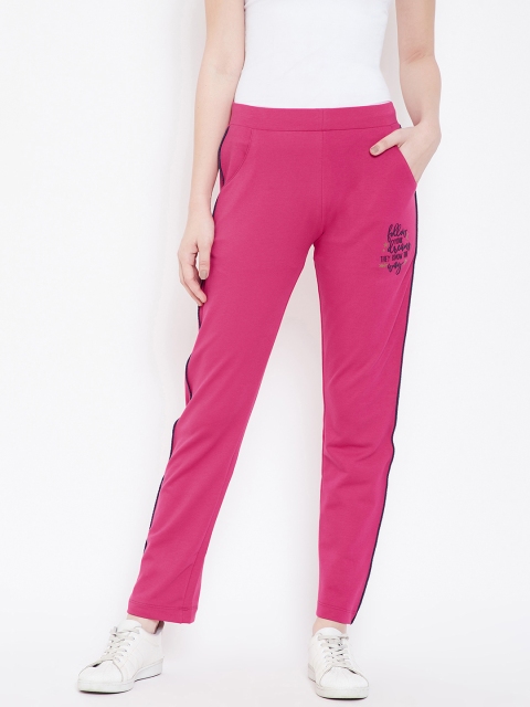 

Sweet Dreams Women Pink Solid Track Pants