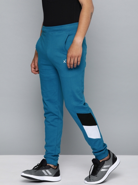 

HRX by Hrithik Roshan Boys Blue Slim Fit Active Track Pants