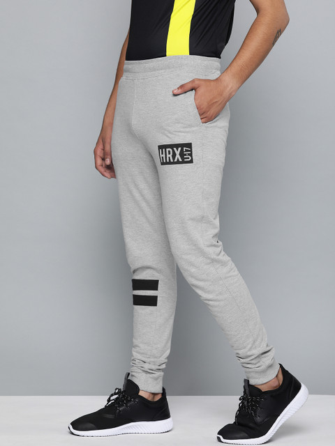 

HRX by Hrithik Roshan Boys Grey Slim Fit Active Joggers