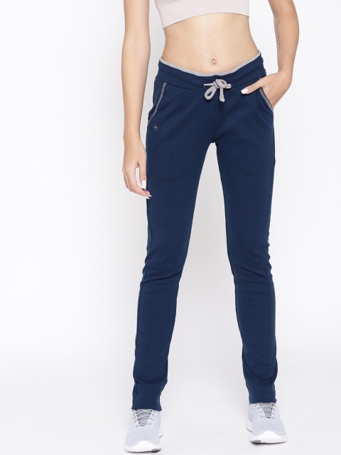 

Cayman Women Navy Blue Solid Track Pants