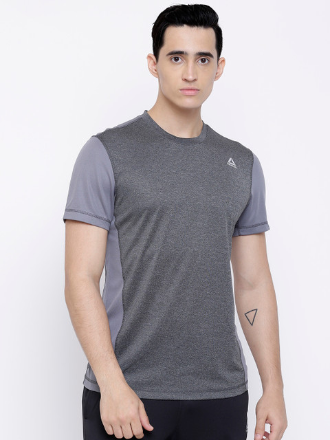 

Reebok Men Grey Style Round Neck T-shirt